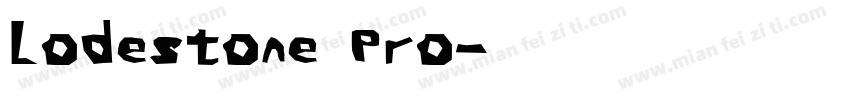 Lodestone Pro字体转换